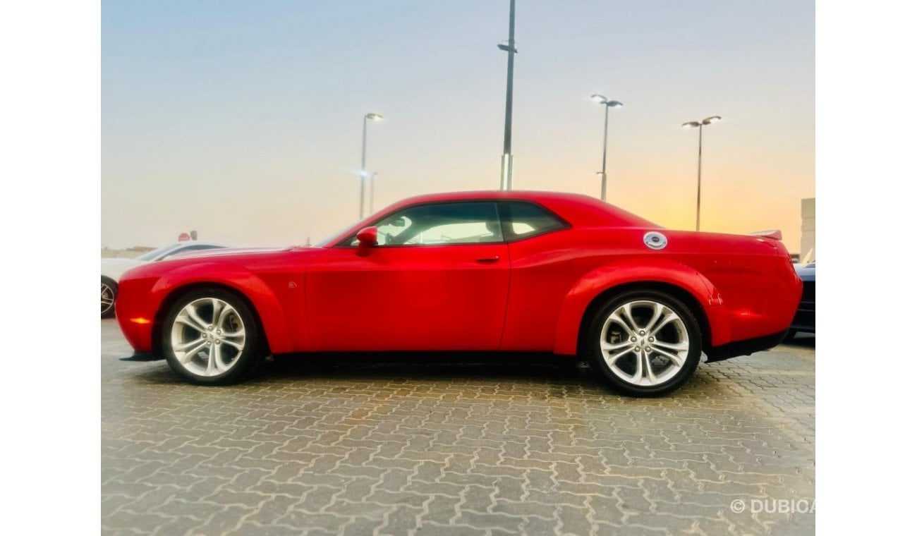 Dodge Challenger R/T | Monthly AED 1580/- | 0% DP | Custom Alcantara Seats | Touch Screen | Cruise Control | # 71435