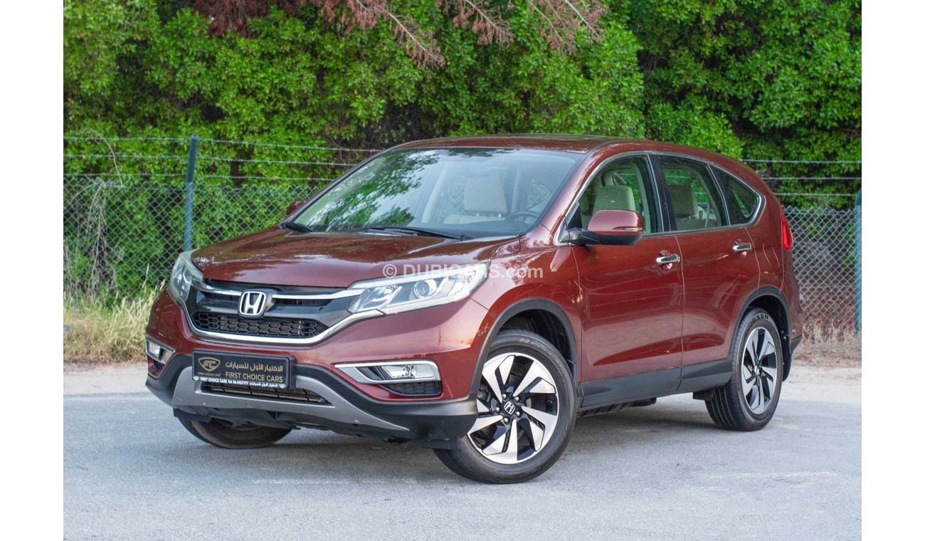 Honda CRV 2015 | HONDA CR-V | EX 2.4L AWD | GCC SPECS | BLIND-SPOT CAMERA | ECO DRIVE | H00801