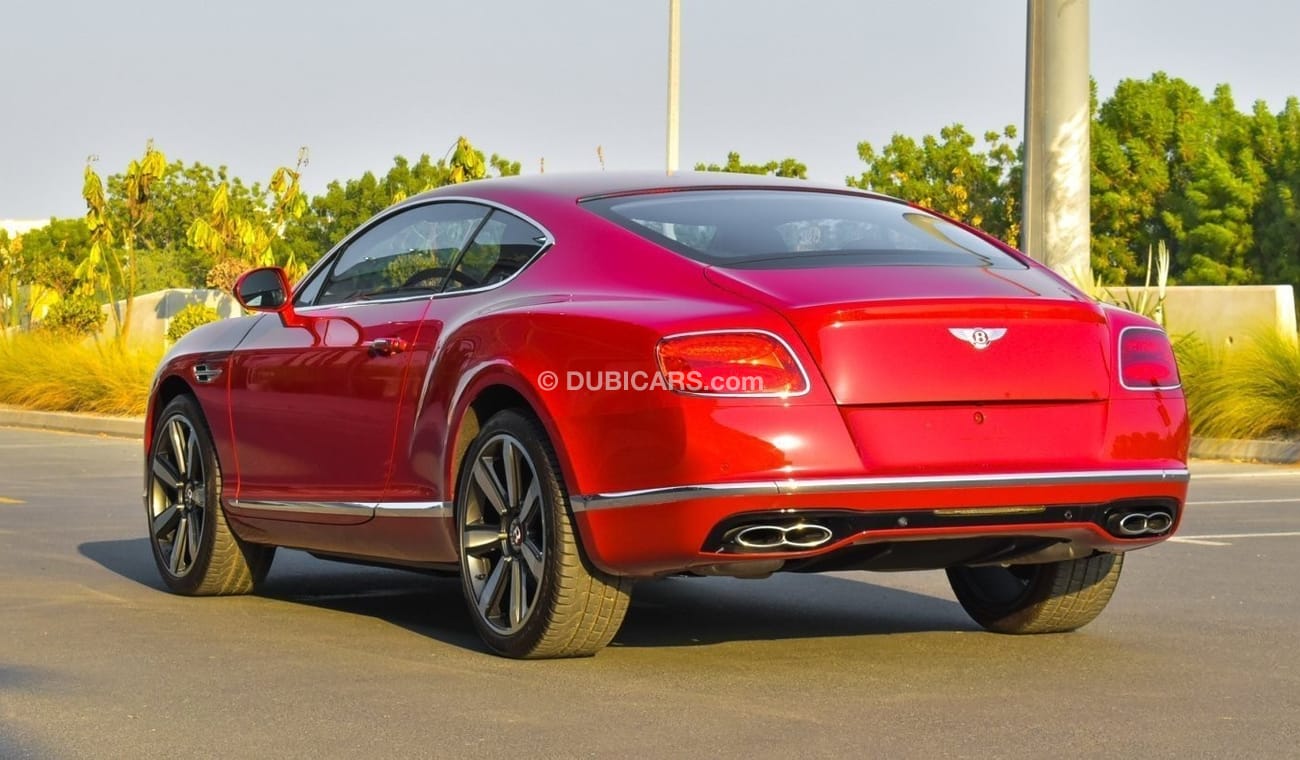 Bentley Continental GT V8 2016 - GCC Spec - Low Milage - Warranty Available