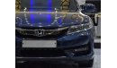 Honda Accord Coupe EXCELLENT DEAL for our Honda Accord Coupe V6 ( 2017 Model ) in Blue Color GCC Specs