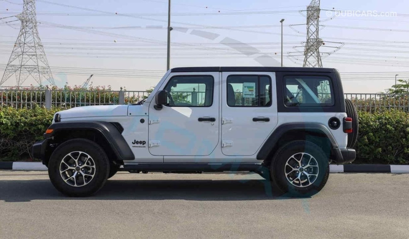 جيب رانجلر Unlimited Sport S , 2024 GCC , 0Km , With 5 Years Warranty & 3 Years Service @Official Dealer