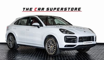 Porsche Cayenne Std 3.0L (335 HP) 2022 - PORSCHE CAYENNE COUPE - GCC - SERVICE HISTORY - WARRANTY