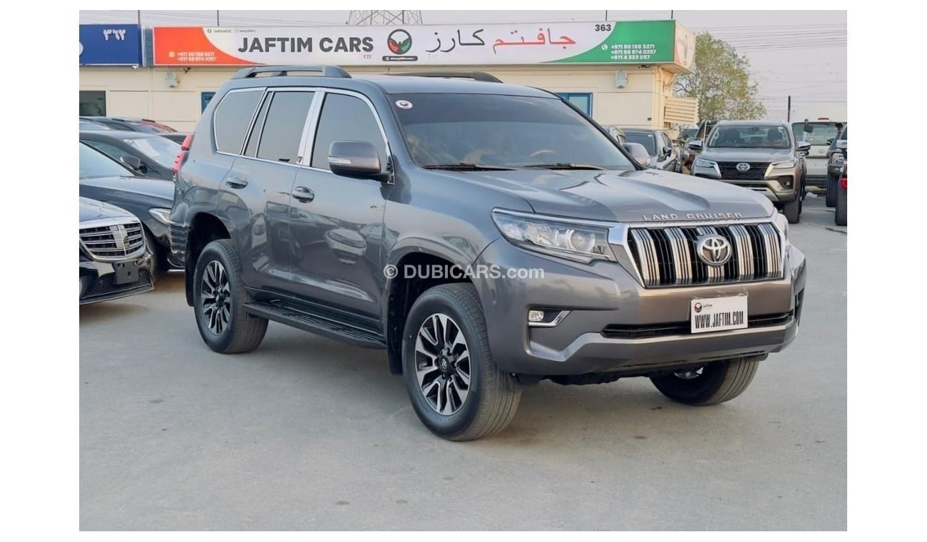 Toyota Prado 2014 | LHD | MODIFIED TO 2023 PRADO TEXTURED BLACK LEATHER SEATS | TESLA SCREEN