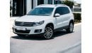 Volkswagen Tiguan AED 710 PM | VOLKSWAGEN TIGUAN 2.0 TREND FUN 2016 | GCC SPECS | LOW MILEAGE