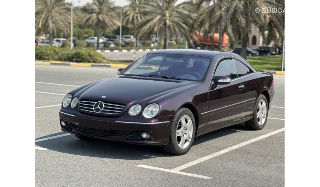 Mercedes-Benz CL 500 MODEL 2003 GCC CAR PERFECT CONDITION INSIDE AND OUTSIDE FULL OPTION