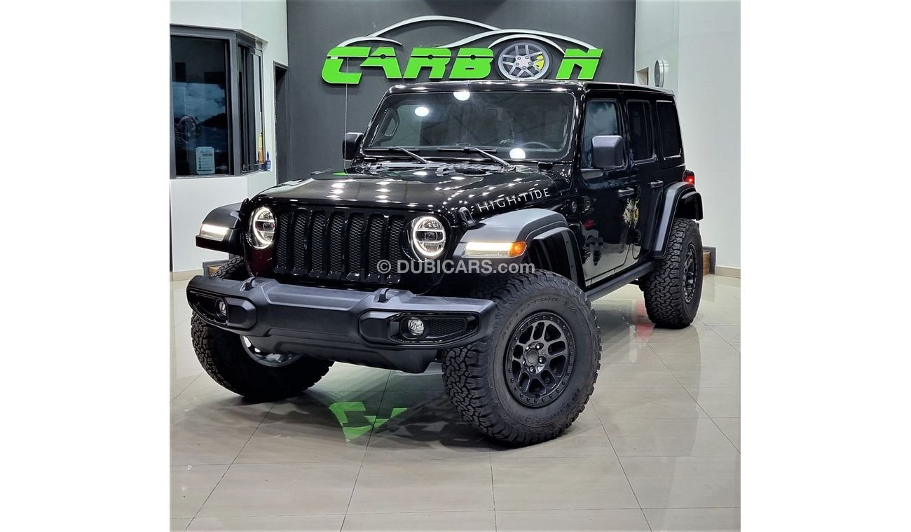 Jeep Wrangler JEEP WRANGLER HIGH TIDE 2022 WITH ONLY 3800 KM FOR 159K AED