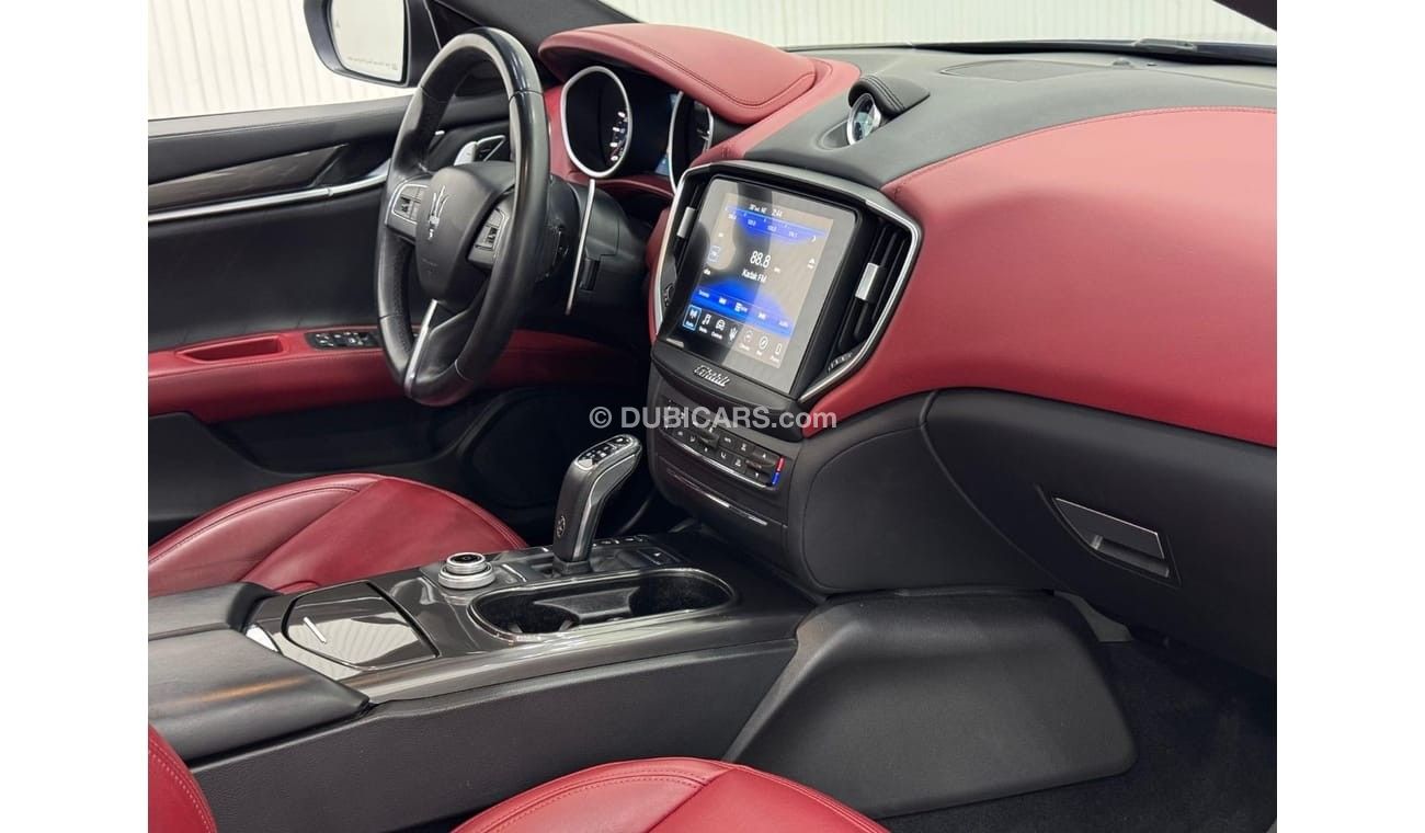 مازيراتي جيبلي S 3.0L 2019 Maserati Ghibli S, One Year Warranty, Full Agency Service History, GCC