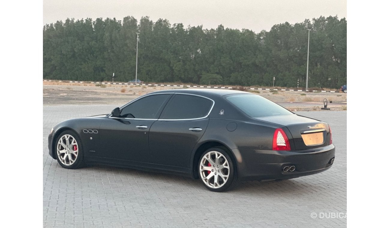 Maserati Quattroporte MODEL 2009 GCC CAR PERFECT CONDITION INSIDE AND OUTSIDE FULL OPTION