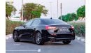 مازيراتي جيبلي Std Maserati Ghibli  2020 GCC Full Service From Agency Under Warranty