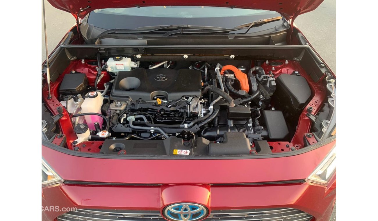 تويوتا راف ٤ Toyota RAV 4 Hybrid 2020 Red Color in Excellent Condition