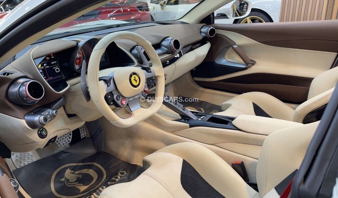 Ferrari 812 GTS | X-MAS AND NEW YEAR SPECIAL PRICE | 2022 | BIANCO ITALIA | FULL CARBON FIBER | 6.5L V12 | 789 HP