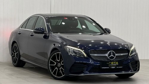 مرسيدس بنز C200 بريميوم 2020 Mercedes Benz C200 AMG, Aug 2025 Mercedes Warranty, Full Mercedes Service History, GCC