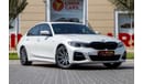 بي أم دبليو 320 M Sport 2.0L BMW 320i M-Sport 2020 GCC under Agency Warranty with Flexible Down-Payment.