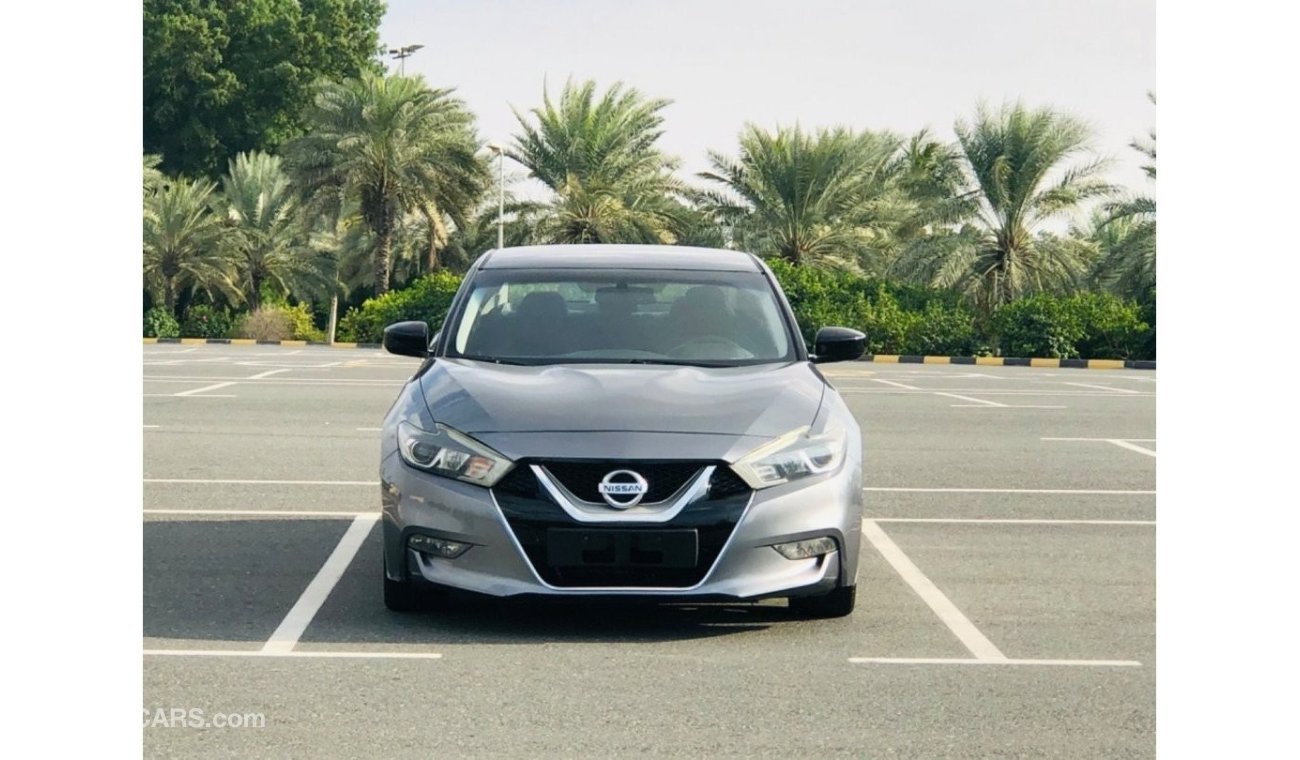 Nissan Maxima SV MODEL 2016 GCC CAR PERFECT CONDITION INSIDE AND OUTSIDE LOW MILEAGE