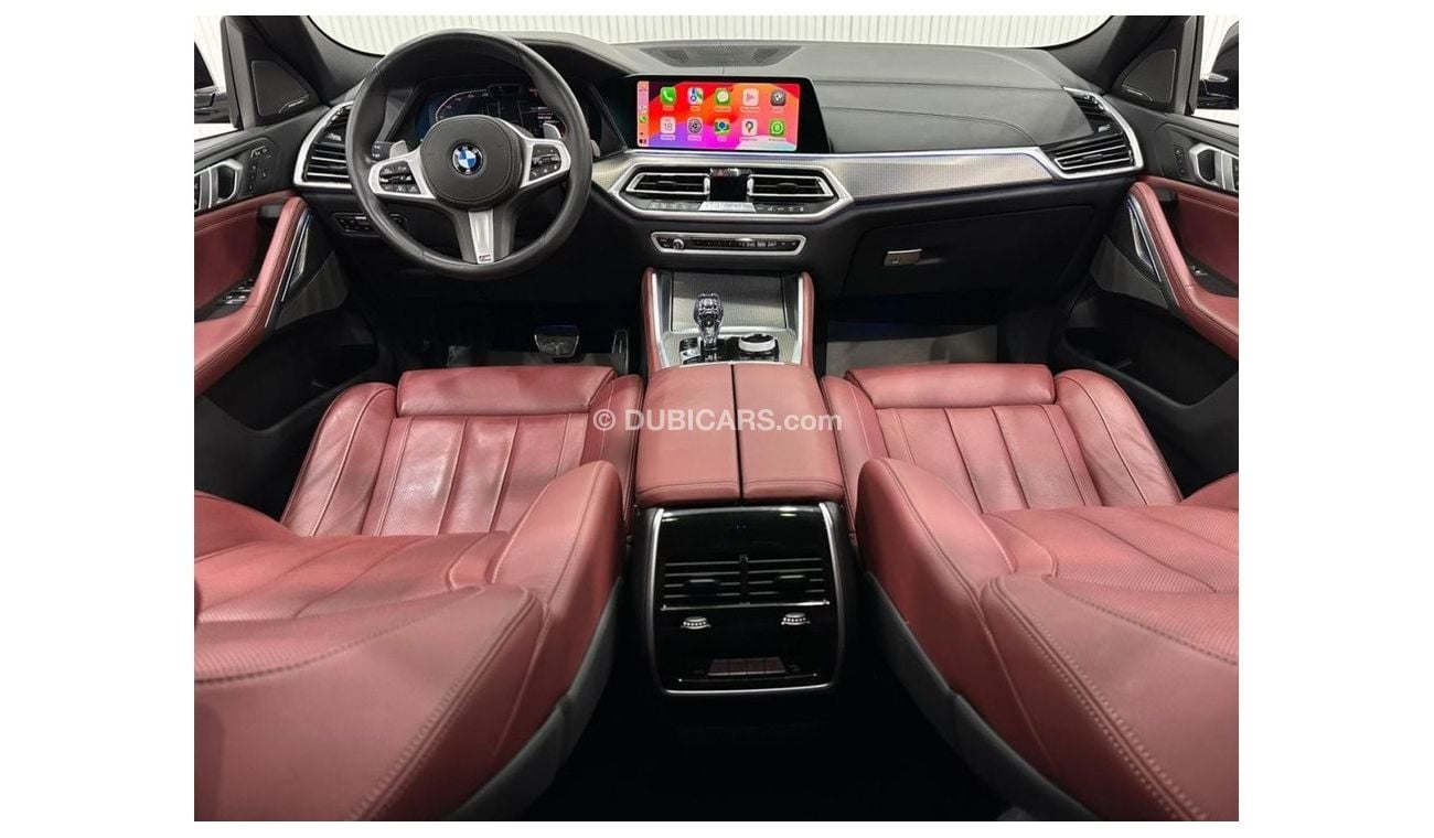 بي أم دبليو X6 xDrive40i لاكجري M سبورت باكج 2020 BMW X6 xDrive40i M-Kit, May 2025 BMW Warranty + Service Pack, Ful