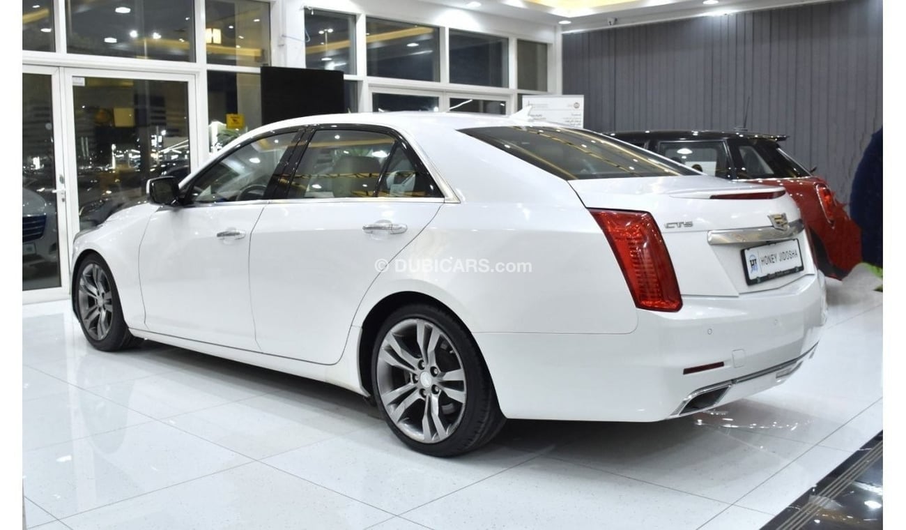 كاديلاك CTS EXCELLENT DEAL for our Cadillac CTS 3.6 ( 2016 Model ) in White Color GCC Specs