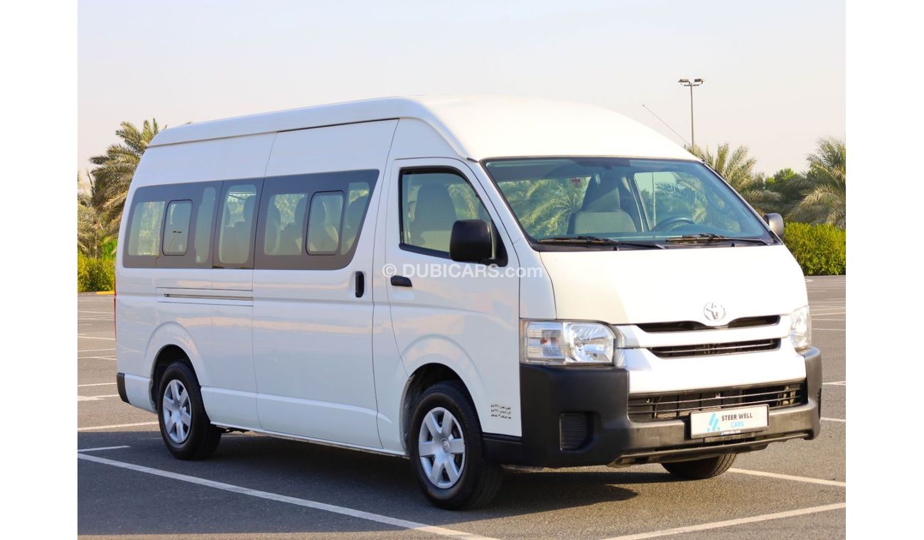 Toyota Hiace | 13 Seater | Passenger Van | Excellent Condition | GCC Specs