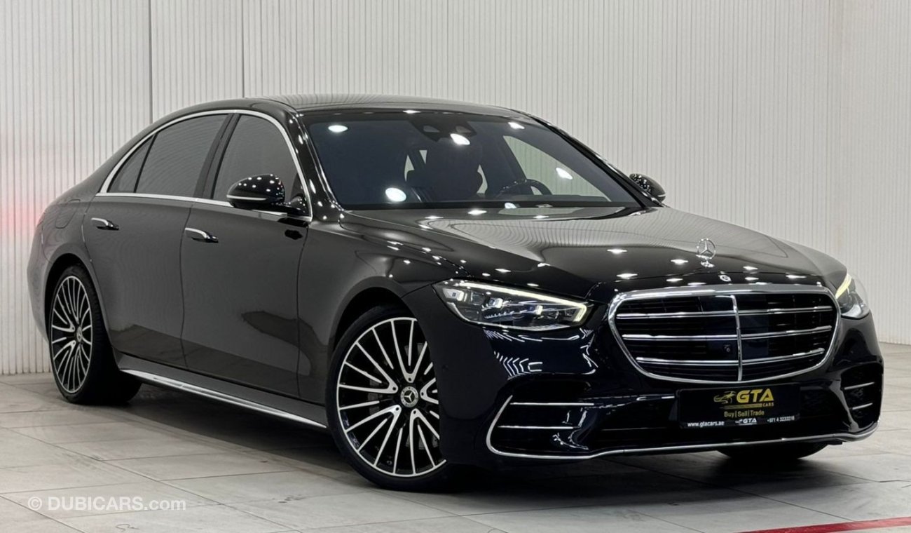 مرسيدس بنز S 500 2023 Mercedes S500 4MATIC, Apr 2025 Agency Warranty, Agency Full Service History, GCC