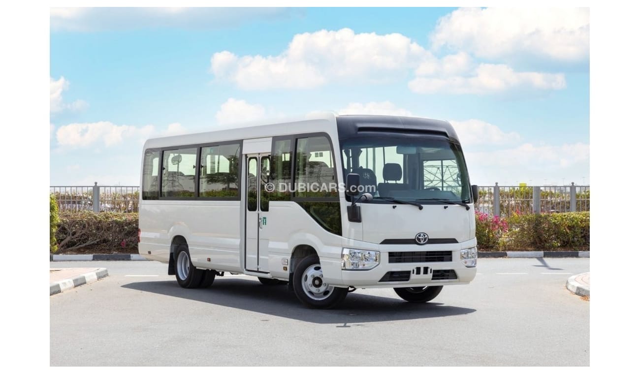 Toyota Coaster 2023 Toyota Coaster 4.2L 23 Seats + 3 Point Seat Belt + Auto Pass. Door + Door Step Light