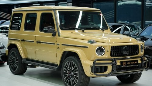 مرسيدس بنز G 63 AMG Mercedes-Benz G63 | 2025 GCC 0km | Agency Warranty | AMG | 22 Inch Rims | Double Night Package