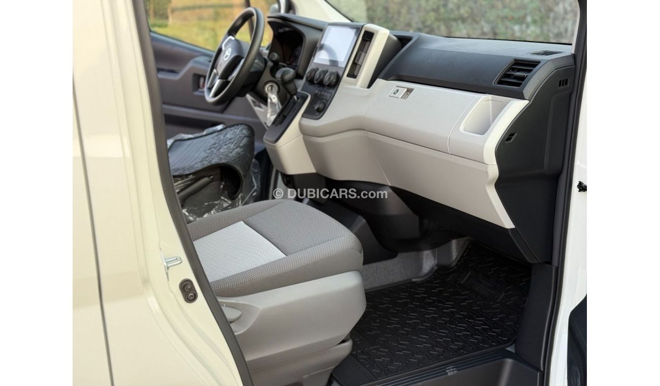 تويوتا هاياس 2025 Toyota Hiace DX 13-Seater 3.5L V6 Petrol A/T RWD (3-Point Seatbelts) Only For Export