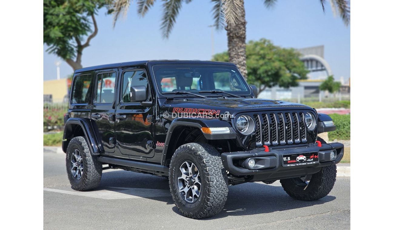 جيب رانجلر JEEP WRANGLER RUBICON LIMITED 4 DOOR GCC UNDER WARRANTY