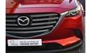 Mazda CX9 AED 1639 PM | 2.5L GT AWD GCC DEALER WARRANTY