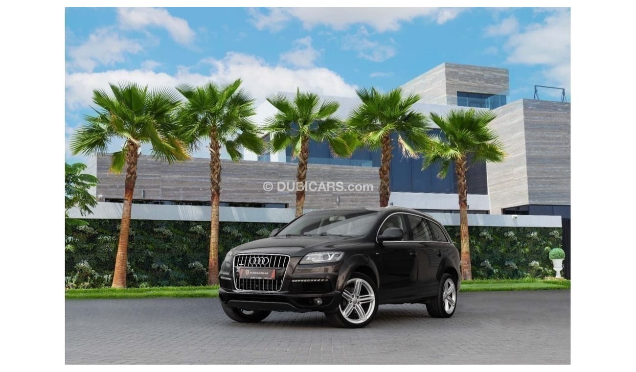 Audi Q7 S-Line | 1,544 P.M (4 Years)⁣ | 0% Downpayment | 3-year warranty