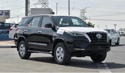 تويوتا فورتونر Brand New Toyota Fortuner FOR27-P-23-E1  2.7L E Petrol | Black/Brown | 2023 | For Export Only