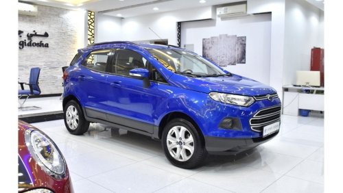 فورد ايكو سبورت EXCELLENT DEAL for our Ford EcoSport ( 2017 Model ) in Blue Color GCC Specs