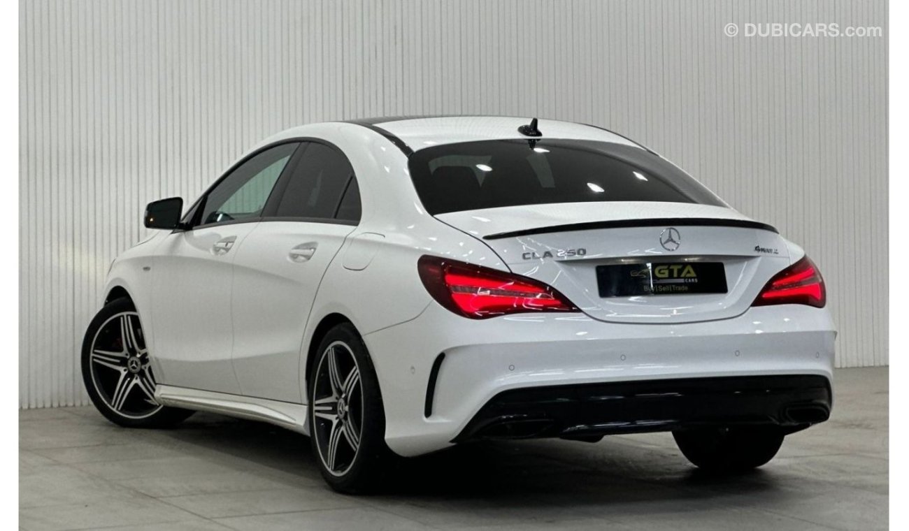 مرسيدس بنز CLA 250 2018 Mercedes Benz CLA250 AMG 4MATIC Sport, Warranty, Full Mercedes Service History, GCC