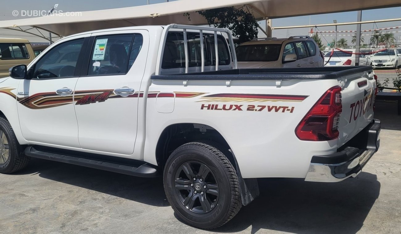 تويوتا هيلوكس Hilux Double Cabin GLX-A/T 2.7L 2024 Model Year Color White