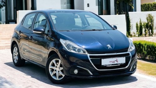 Peugeot 208 Active Plus AED 420 PM | PEUGEOT 208 2019 | GCC SPECS | 5 DOOR HATCHBACK | MINT CONDITION