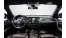 بي أم دبليو X3 2016 - BMW X3 2.0I - GCC - IMMACULATE CAR - FULL SERVICE HISTORY WITH AGENCY - 1 YEAR WARRANTY