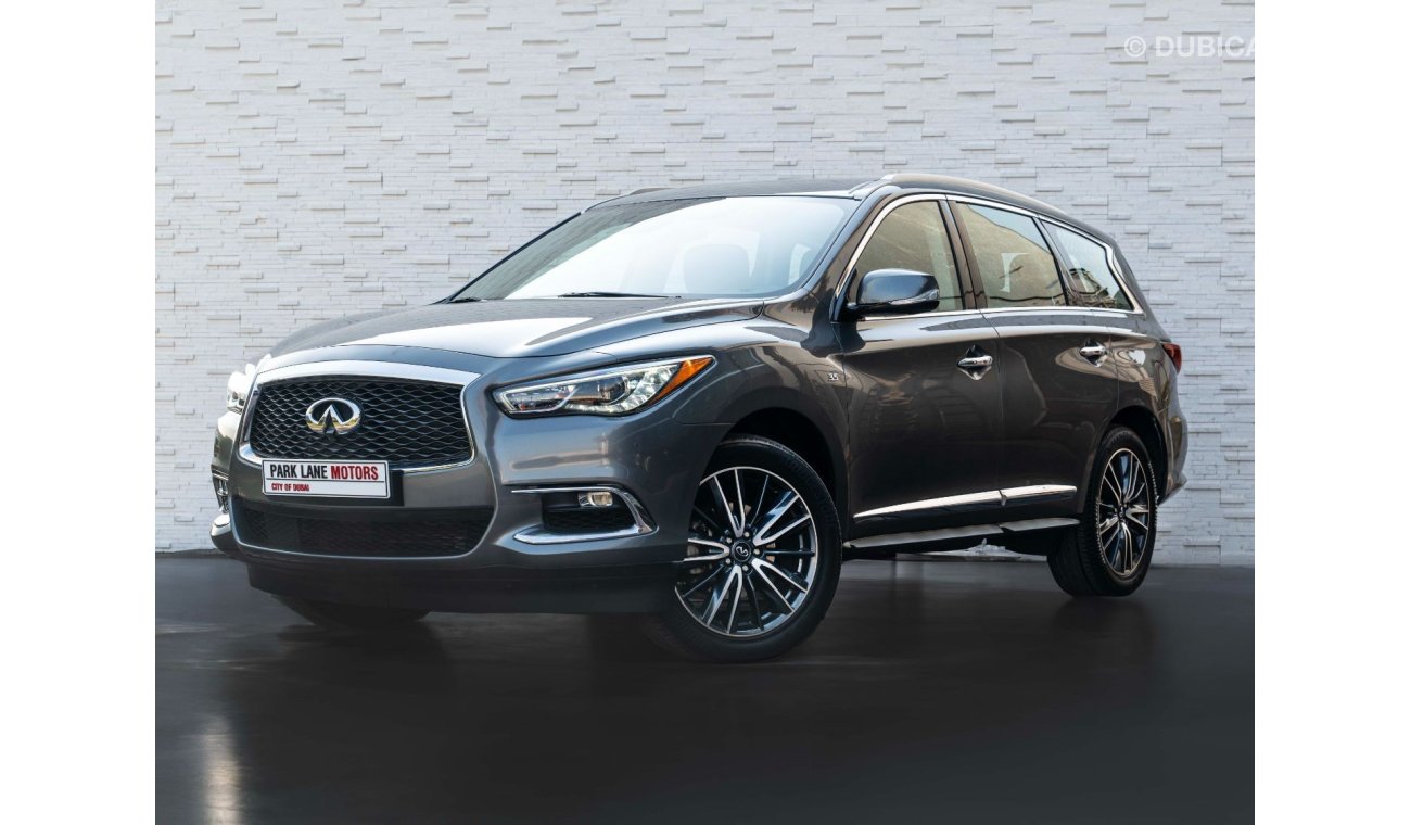 Infiniti QX60 AED 1,258 PM • QX60 LUXURY • FULL SERVICE HISTORY • PRISTINE CONDITION