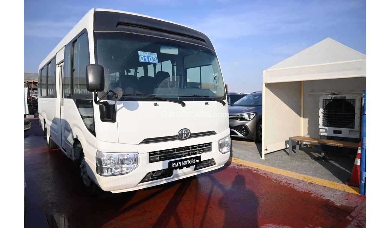 Toyota Coaster Toyota Coaster 4.2L Diesel, BUS, RWD, 2 Doors, 23 Seats, Manual Transmission, Rear Parking Sensors,