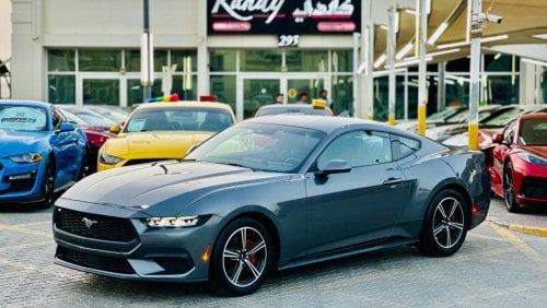 Ford Mustang EcoBoost | Monthly AED 2400/- | 0% DP | Original Seats | Keyless Entry | Remote Start | # 06634