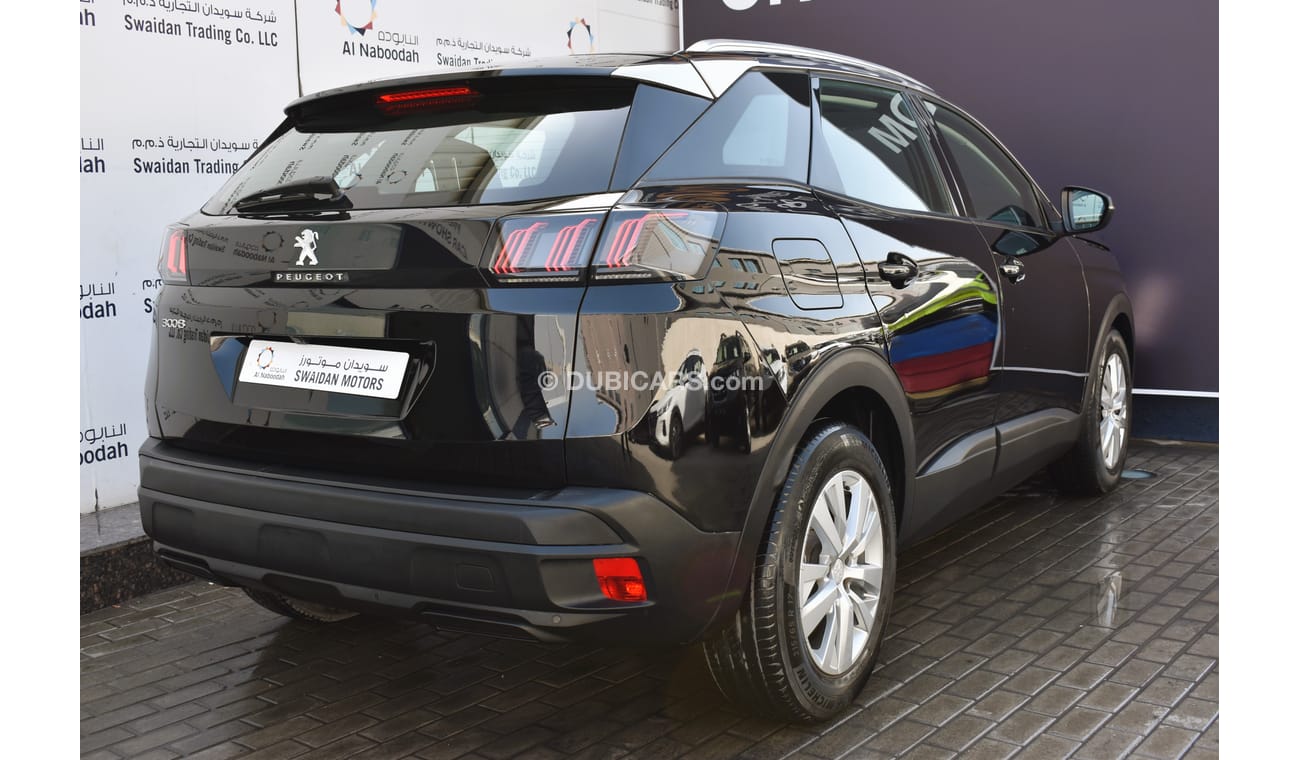 Peugeot 3008 AED 1279 PM | ACTIVE 1.6 TC AT GCC MANUFACTURER WARRANTY 2028 OR 100K KM