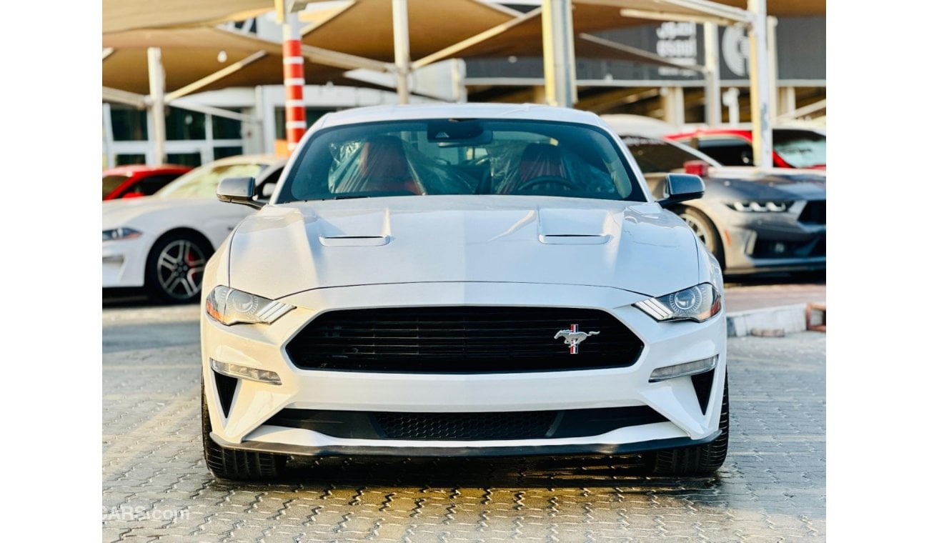 فورد موستانج EcoBoost 2.3L Convertible A/T | Monthly AED 1760/- | 0% DP | Digital Cluster | Active Exhaust | # 00