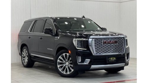 جي أم سي يوكون 2021 GMC Yukon Denali, May 2025 Al Ghandi Agency Warranty + Service Pack, Full Service History, GCC