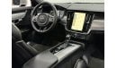 Volvo S90 R Design 2018 Volvo S90 T6 R-Design, Warranty, Full Volvo Service History, Full Options, GCC