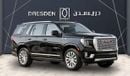 GMC Yukon Denali 4WD + TV 8-Seaters. GCC/ 5years Warranty & Services. Local Registration + 5%