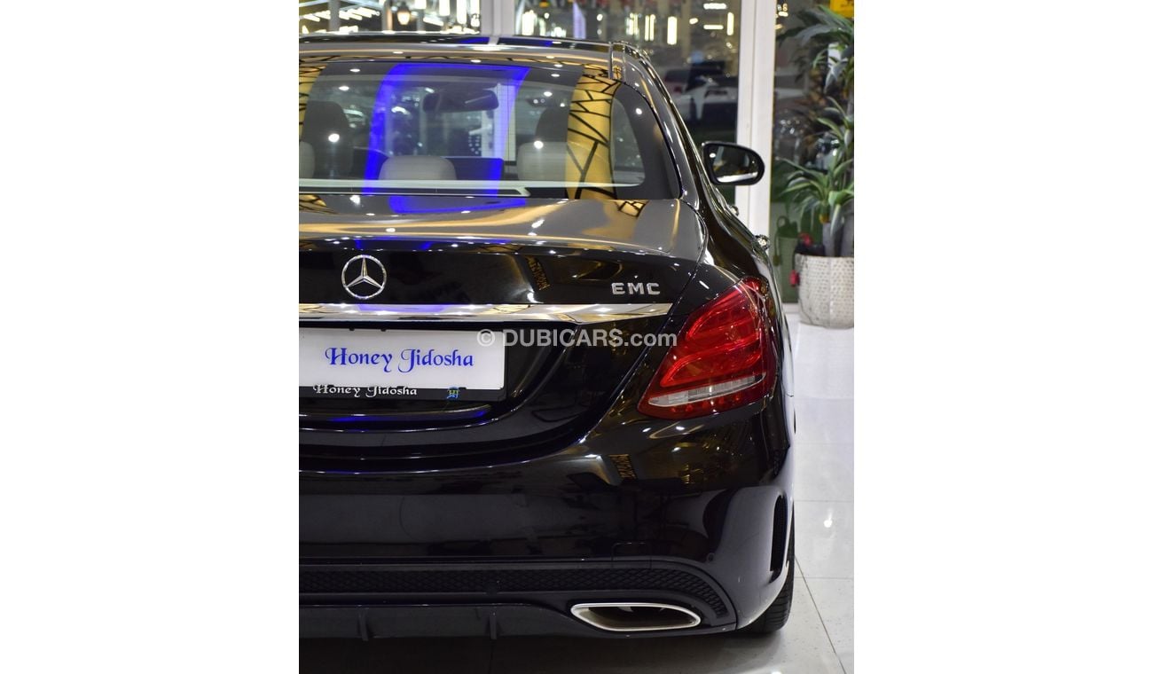 مرسيدس بنز C200 EXCELLENT DEAL for our Mercedes Benz C200 ( 2018 Model ) in Black Color GCC Specs