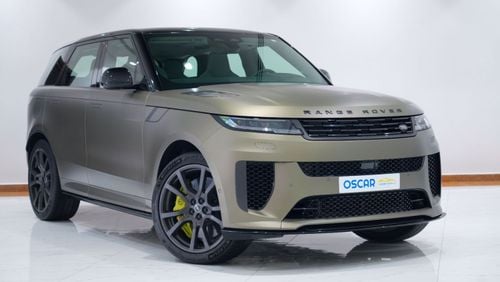 لاند روفر رينج روفر سبورت SV Edition Two P635 4.4L 2024 RANGE ROVER SPORT SV P635 GCC Dealership Warranty Service contract