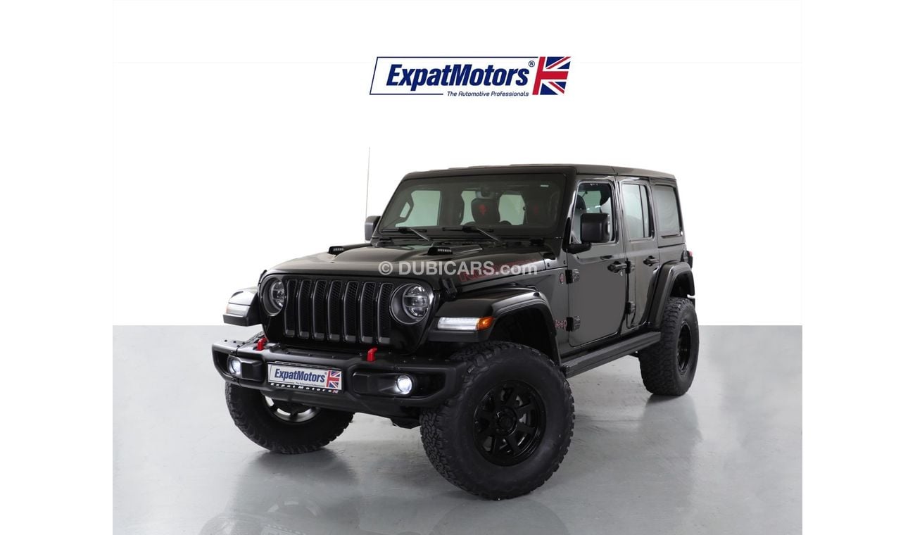 جيب رانجلر Unlimited Rubicon 3.6L • 3,525x60 • 0% DP • 2021 • Jeep Warranty