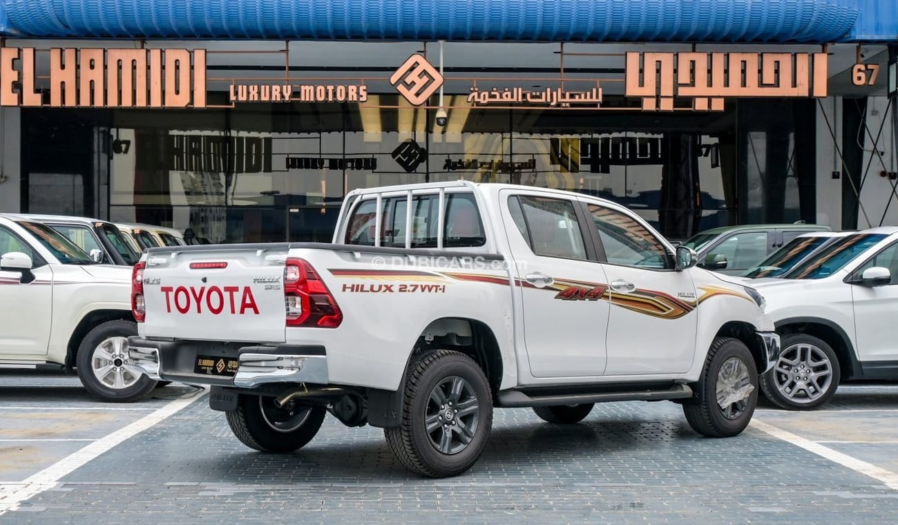 تويوتا هيلوكس TOYOTA HILUX DC 2.7L GLXS-V A/T 4X4 (PETROL) MY24.