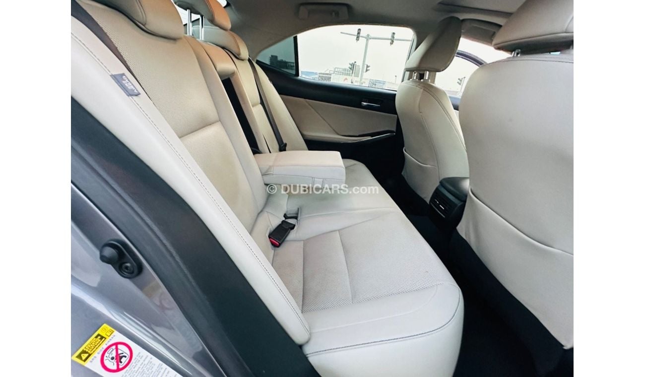 Lexus IS 200 MODEL 2016 car perfect condition inside perfect condition inside and outside