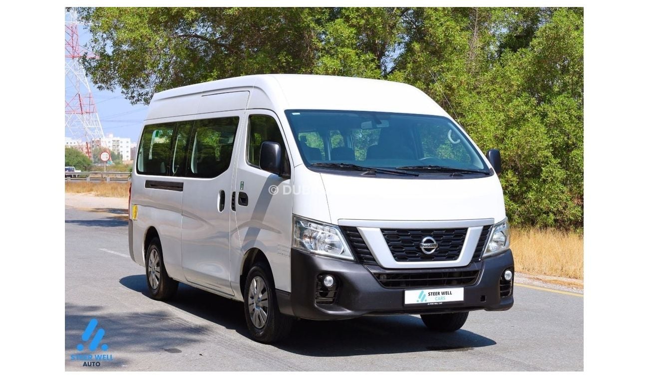 Nissan Urvan Std NV350 - 13 High Back Seats - Passenger Van - MT Petrol - GCC - Ready to Drive