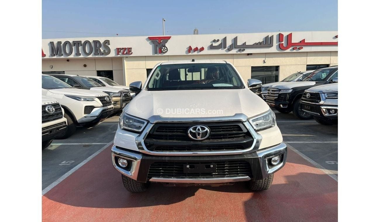 تويوتا هيلوكس TOYOTA HILUX 2.7 AT FULL OPTION WITHOUT PUSH START WHITE 2025