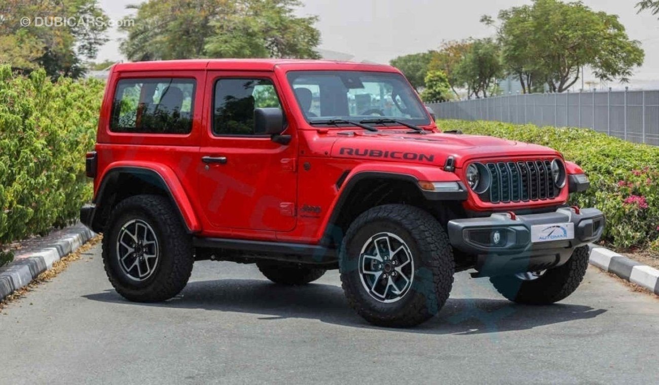 جيب رانجلر Rubicon V6 3.6L 4X4 , 2024 GCC , 0Km , With 3 Years or 60K Km Warranty @Official Dealer